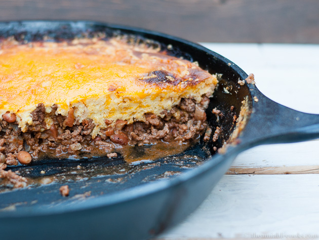Skillet Tamale Pie | The Amiable Cooks | Cheap Dinner | Simple Dinner ...
